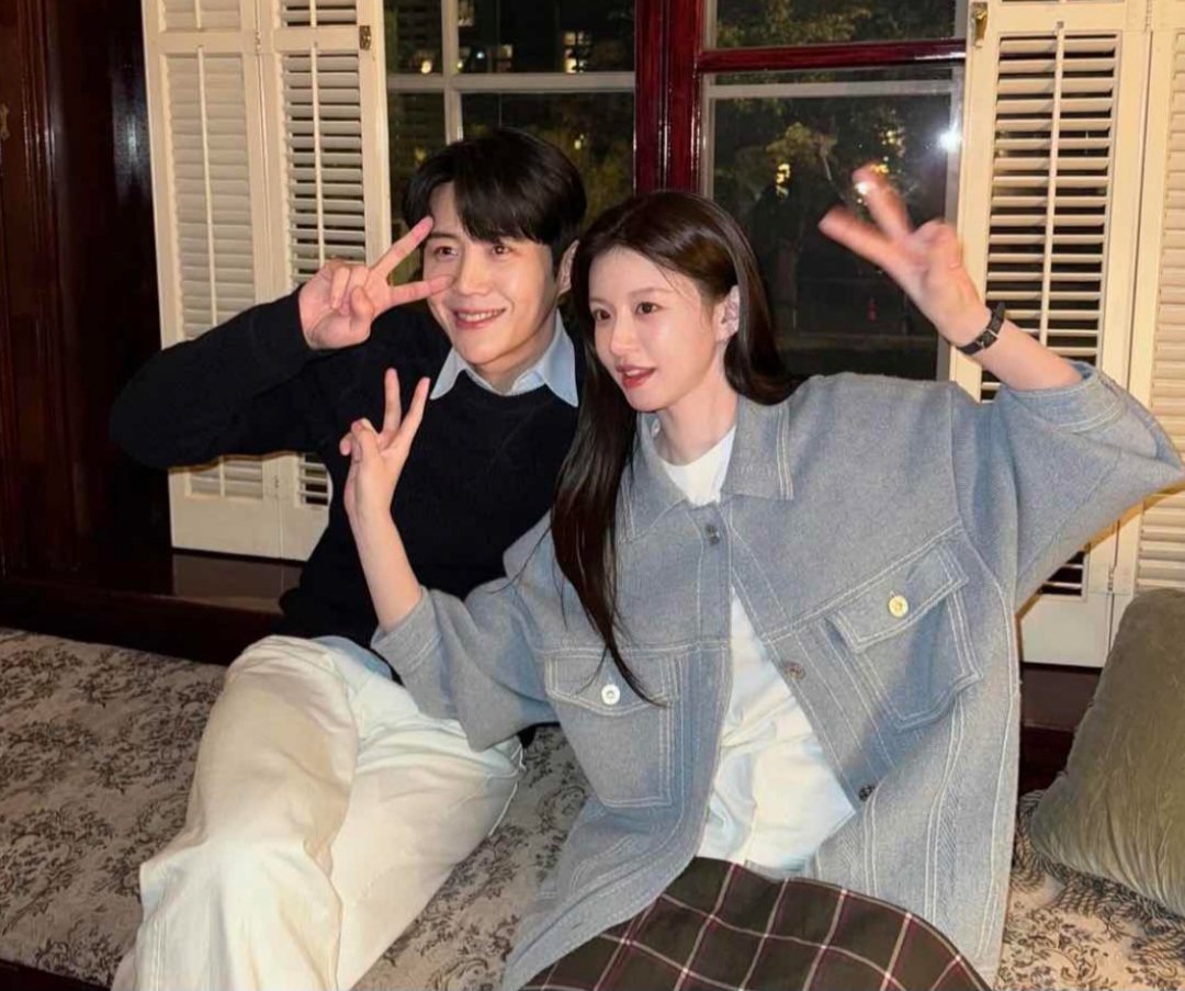 A moment captured by a fan of Kim Seonho