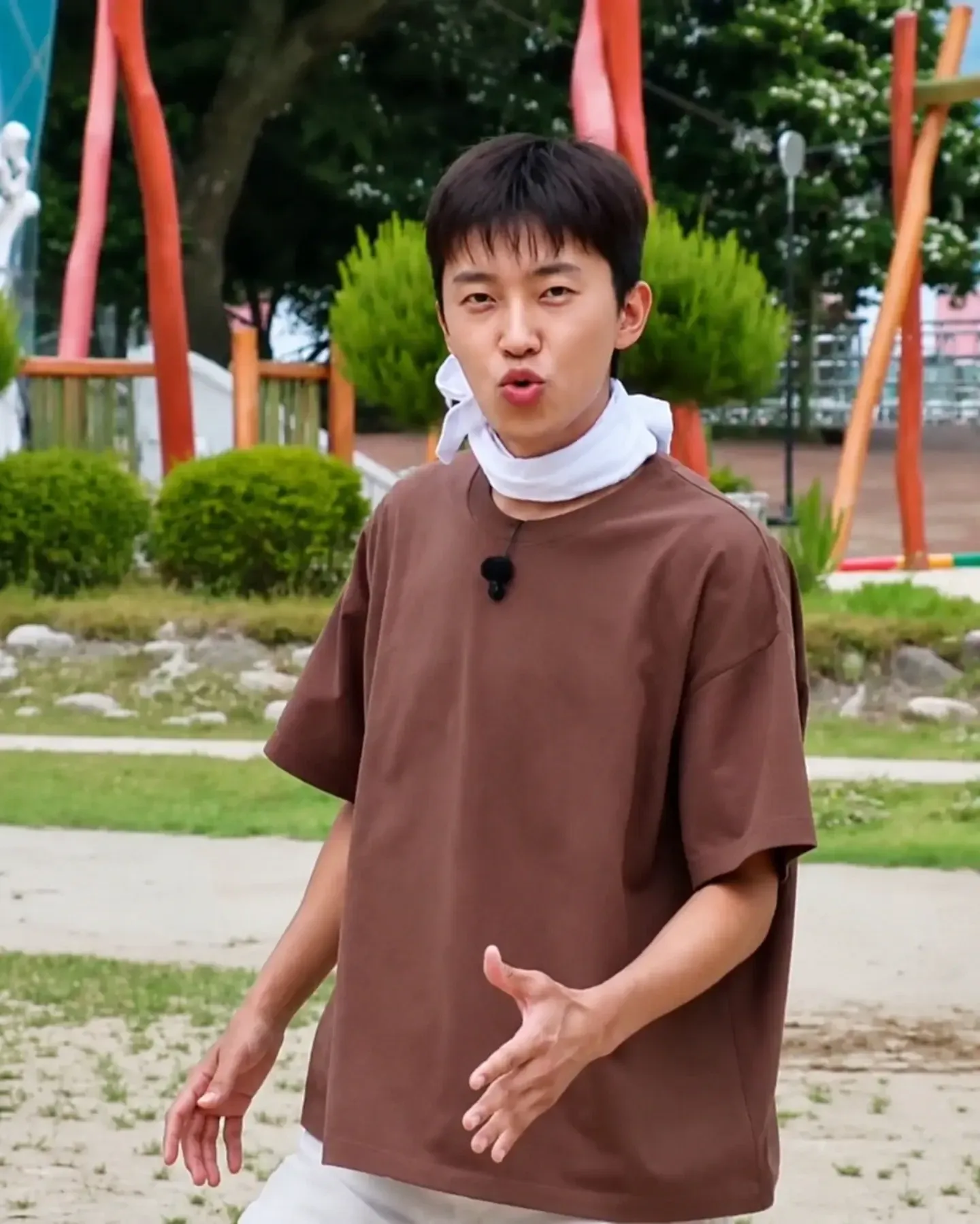 임영웅의 비하인드 컷