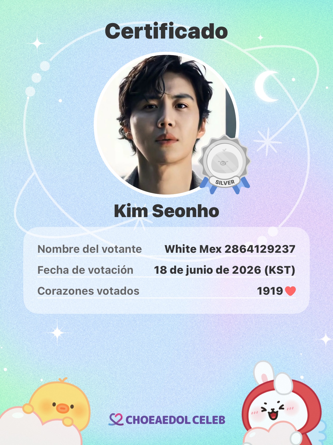 Foto terbaru dari Kim Seonho