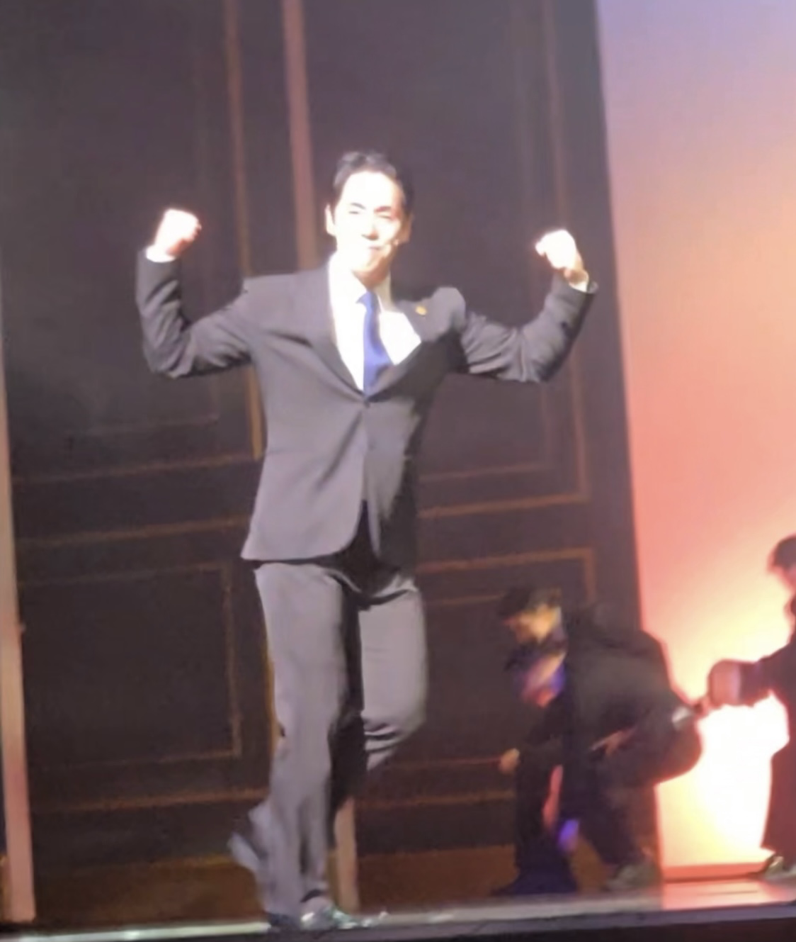 A moment captured by a fan of Kim Junghyun