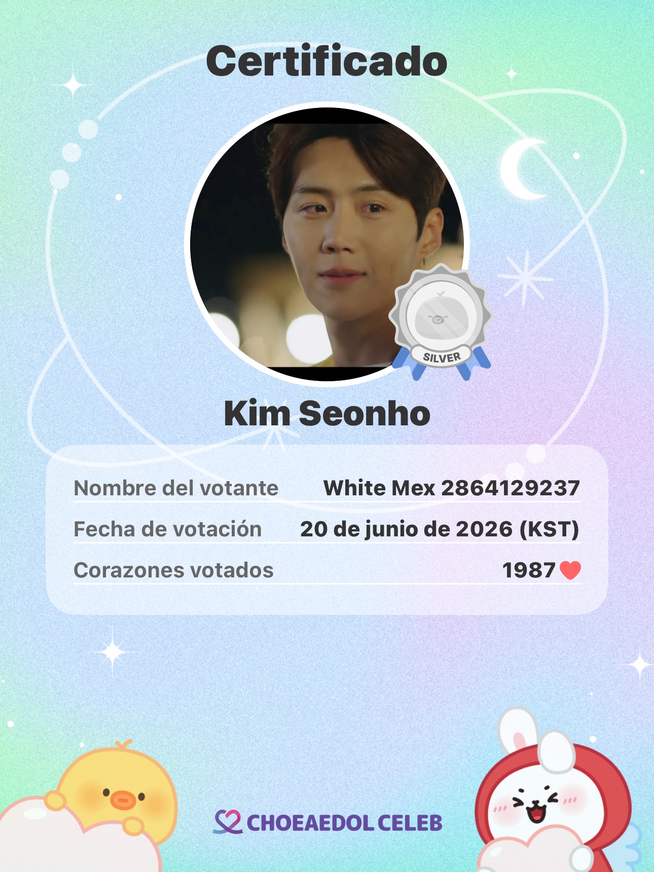 Foto terbaru dari Kim Seonho