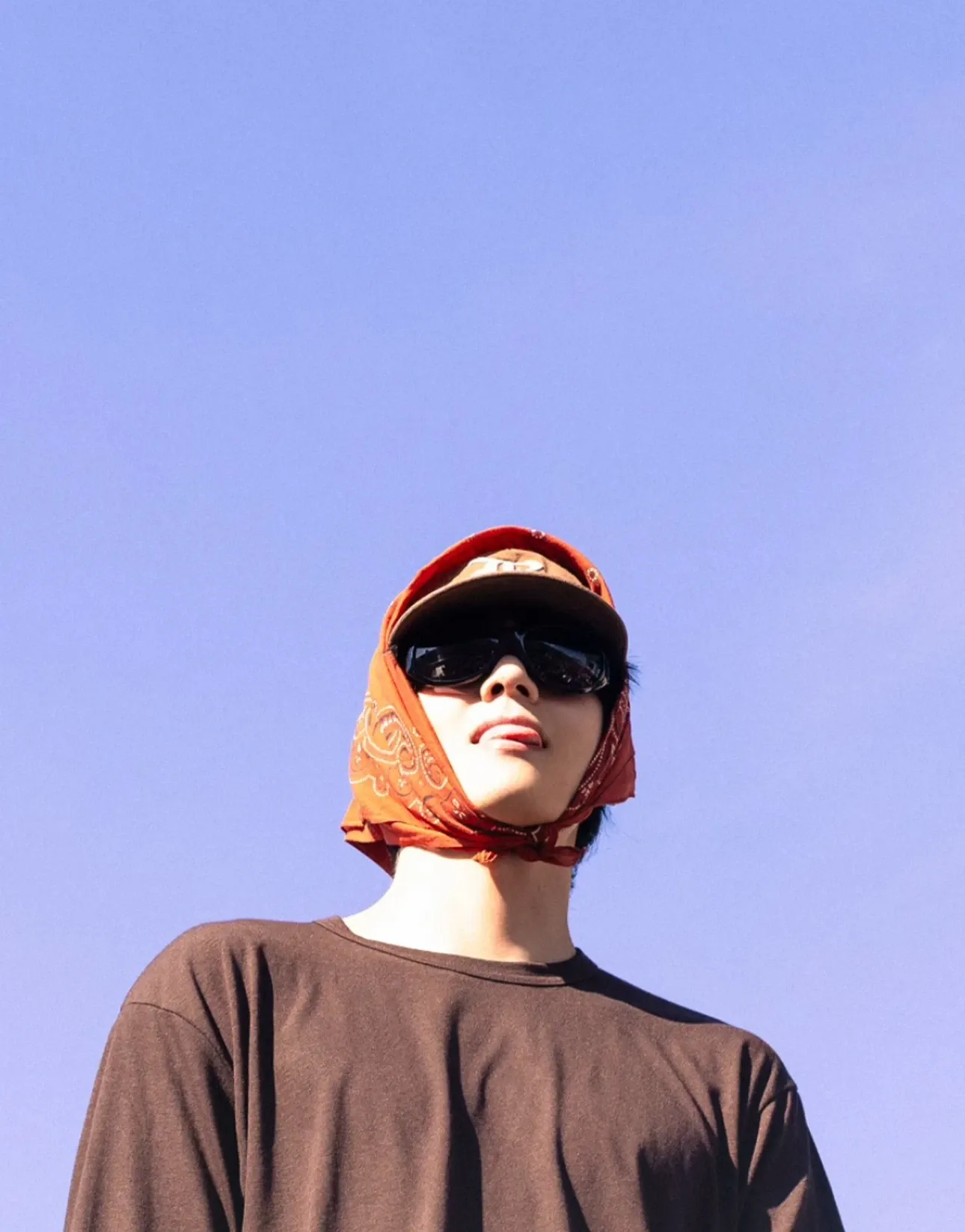 Recent activity shot of Kim Taehyung (V)