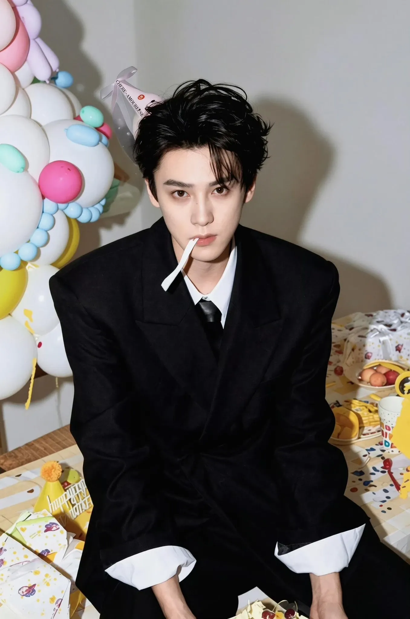 Behind-the-scenes cut of Tian Xuning