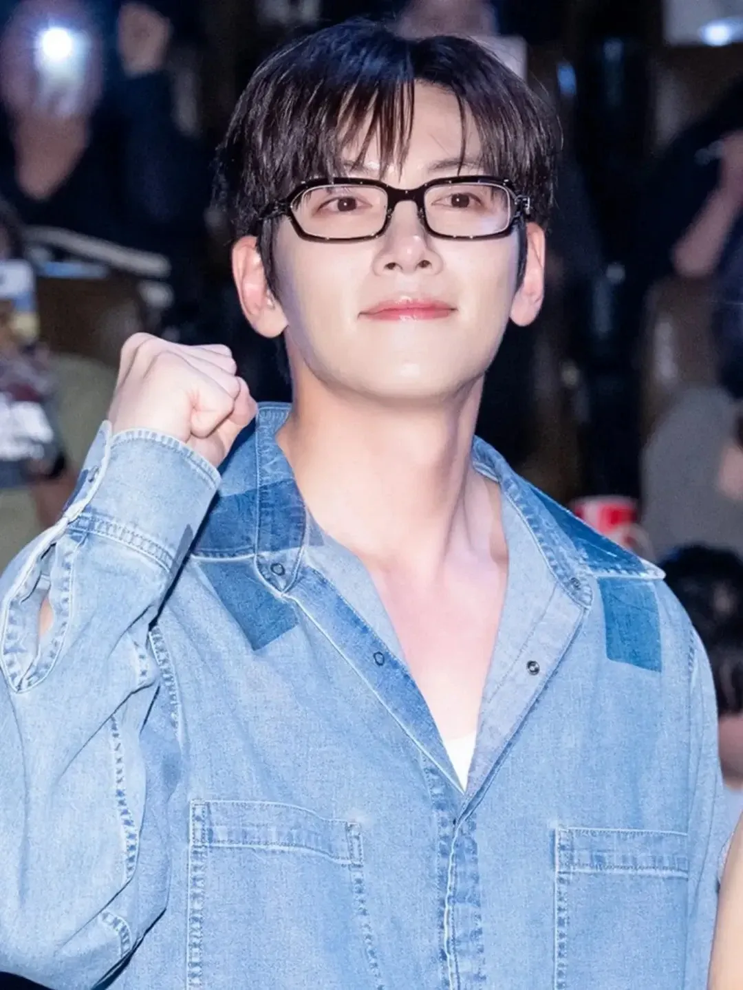 A moment captured by a fan of Ji Changwook