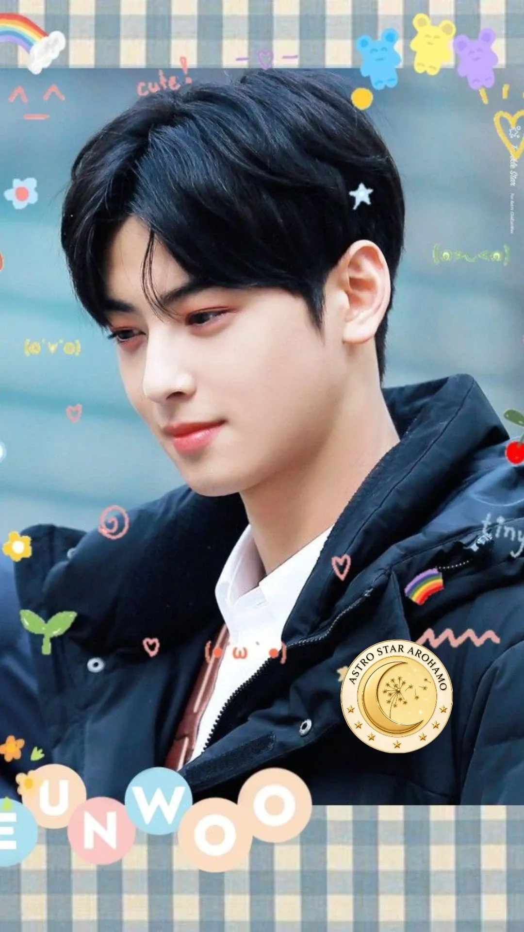 Recent activity shot of Cha Eunwoo