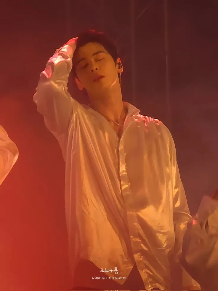 Behind-the-scenes cut of Cha Eunwoo