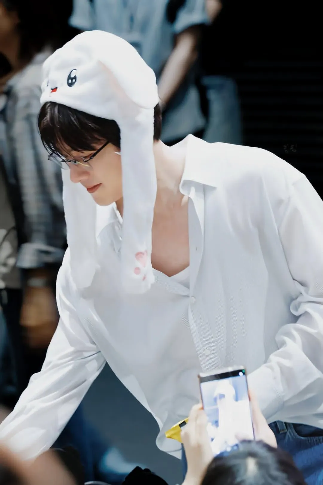 A moment captured by a fan of Ji Changwook