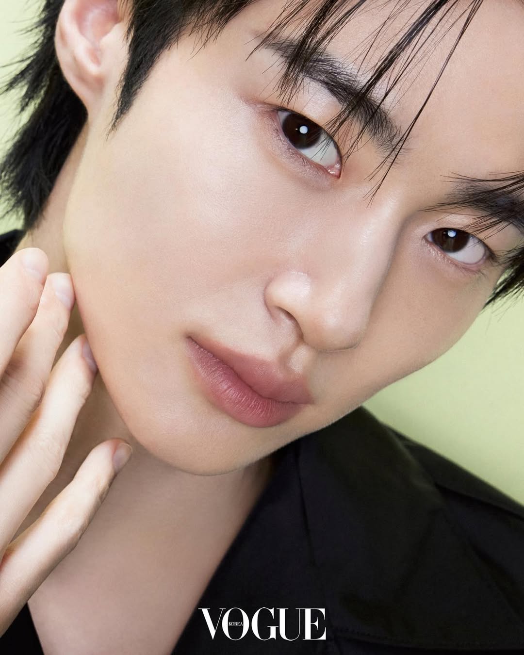 A moment captured by a fan of Byeon Wooseok