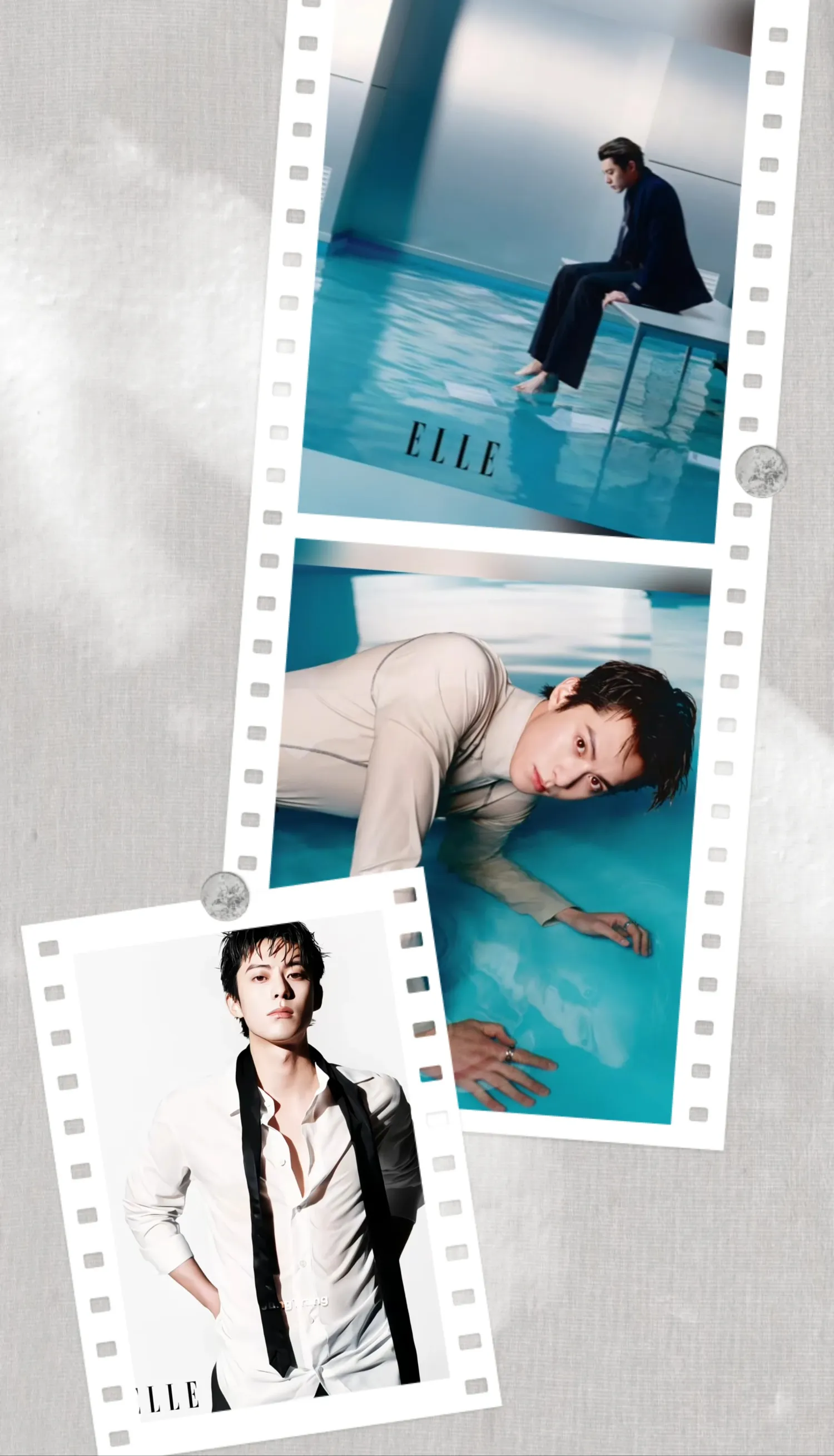 Special wallpaper made by Dylan Wang's fans