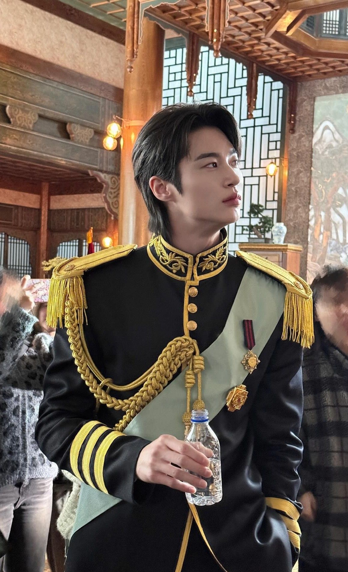 边佑锡的幕后花絮