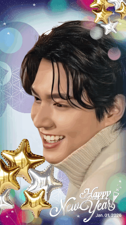 粉丝拍下的李敏镐瞬间