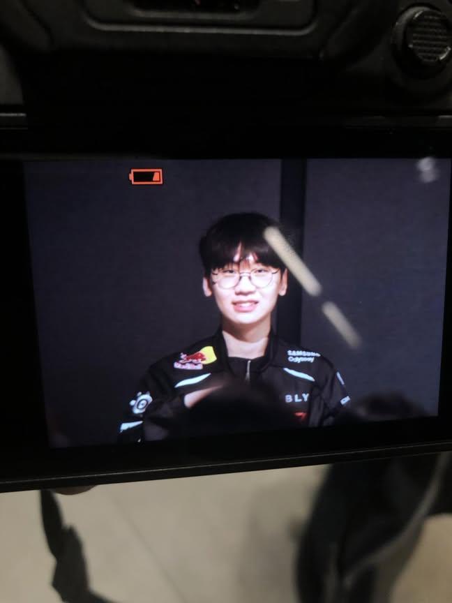 粉丝拍下的Doran瞬间