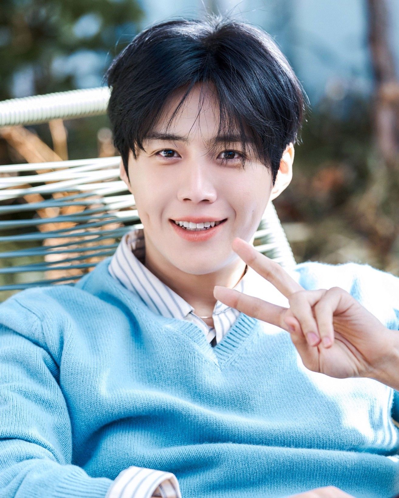 粉絲拍下的金宣虎瞬間