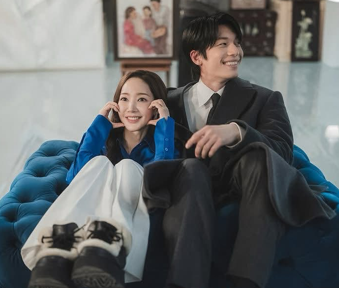 A moment captured by a fan of Park Minyoung