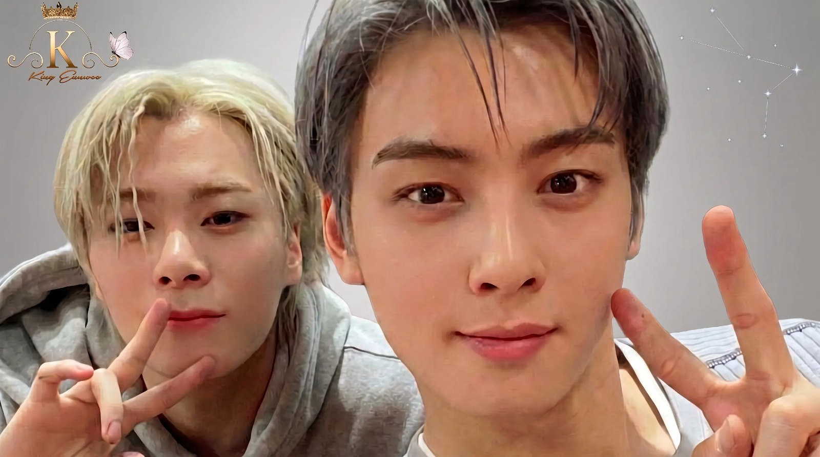 A moment captured by a fan of Cha Eunwoo