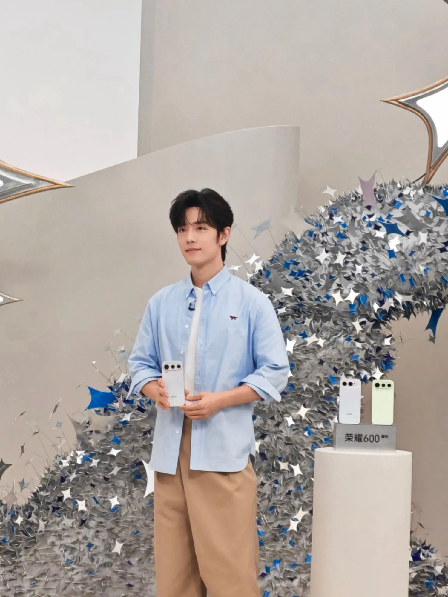 A moment captured by a fan of Xiao Zhan