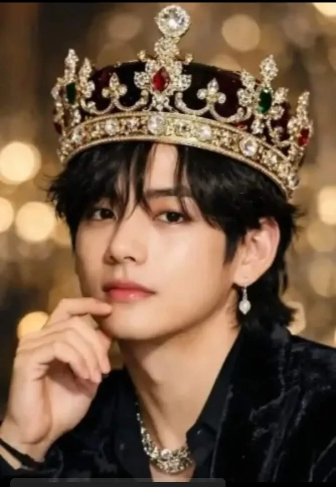 Behind-the-scenes cut of Kim Taehyung (V)