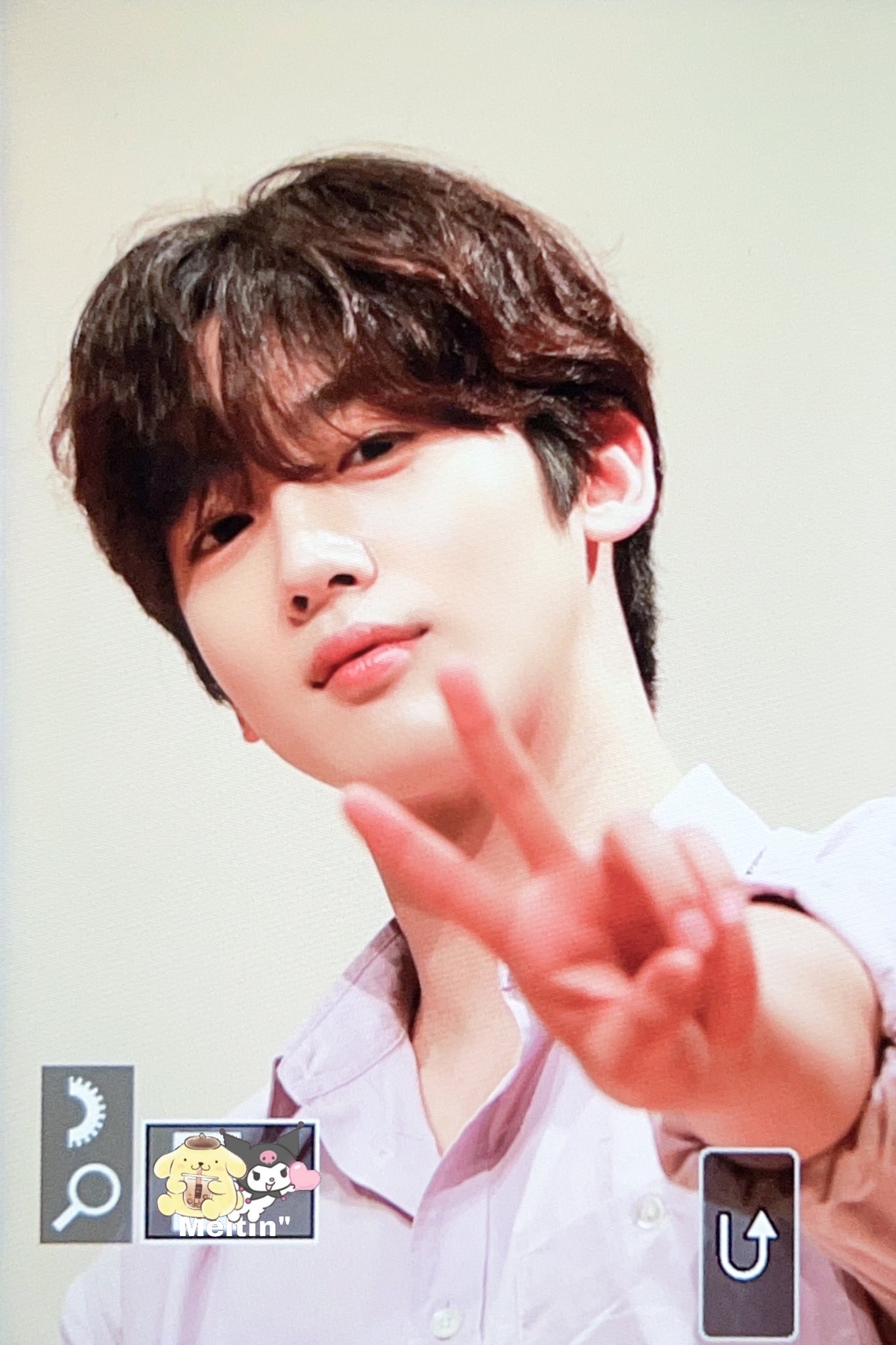 Behind-the-scenes cut of Kim Yohan