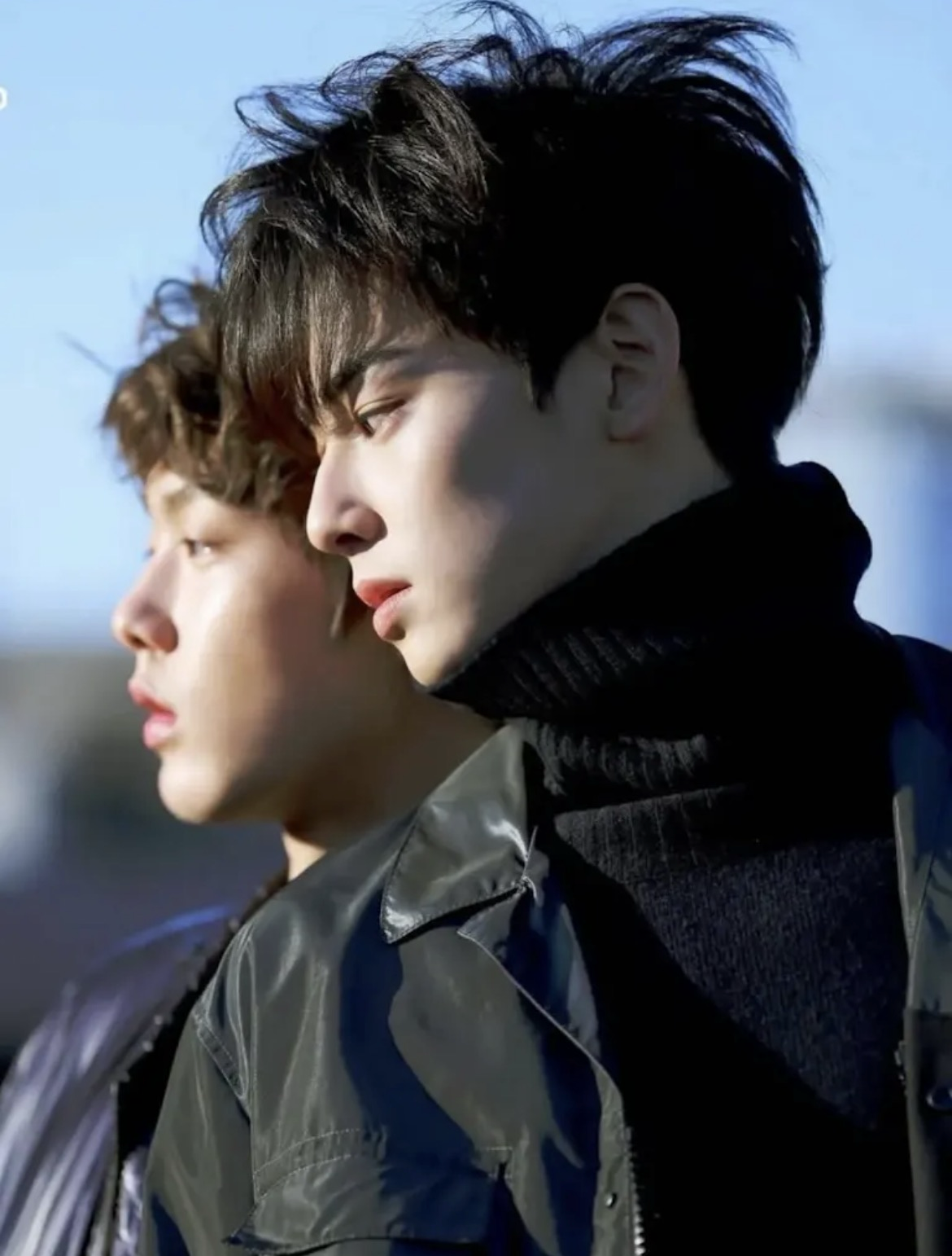 Behind-the-scenes cut of Cha Eunwoo