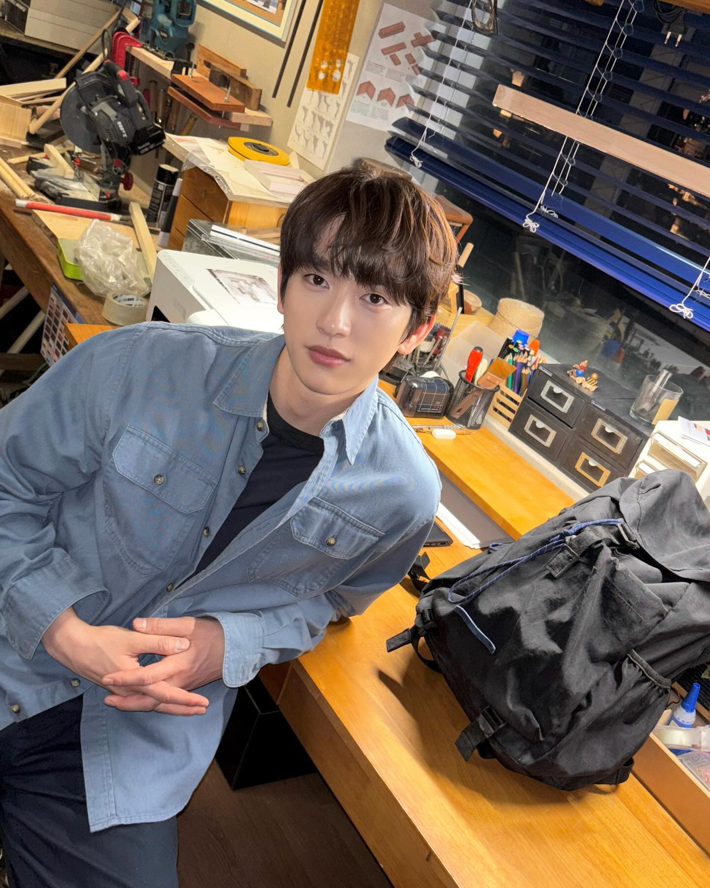 パク・ジニョンのビハインドカット