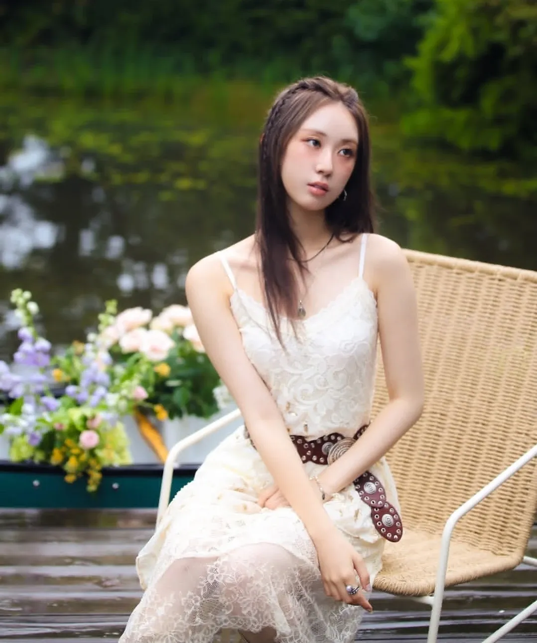Momen yang diabadikan oleh penggemar Jeon Yujin