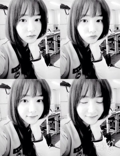 A moment captured by a fan of Yeonwoo