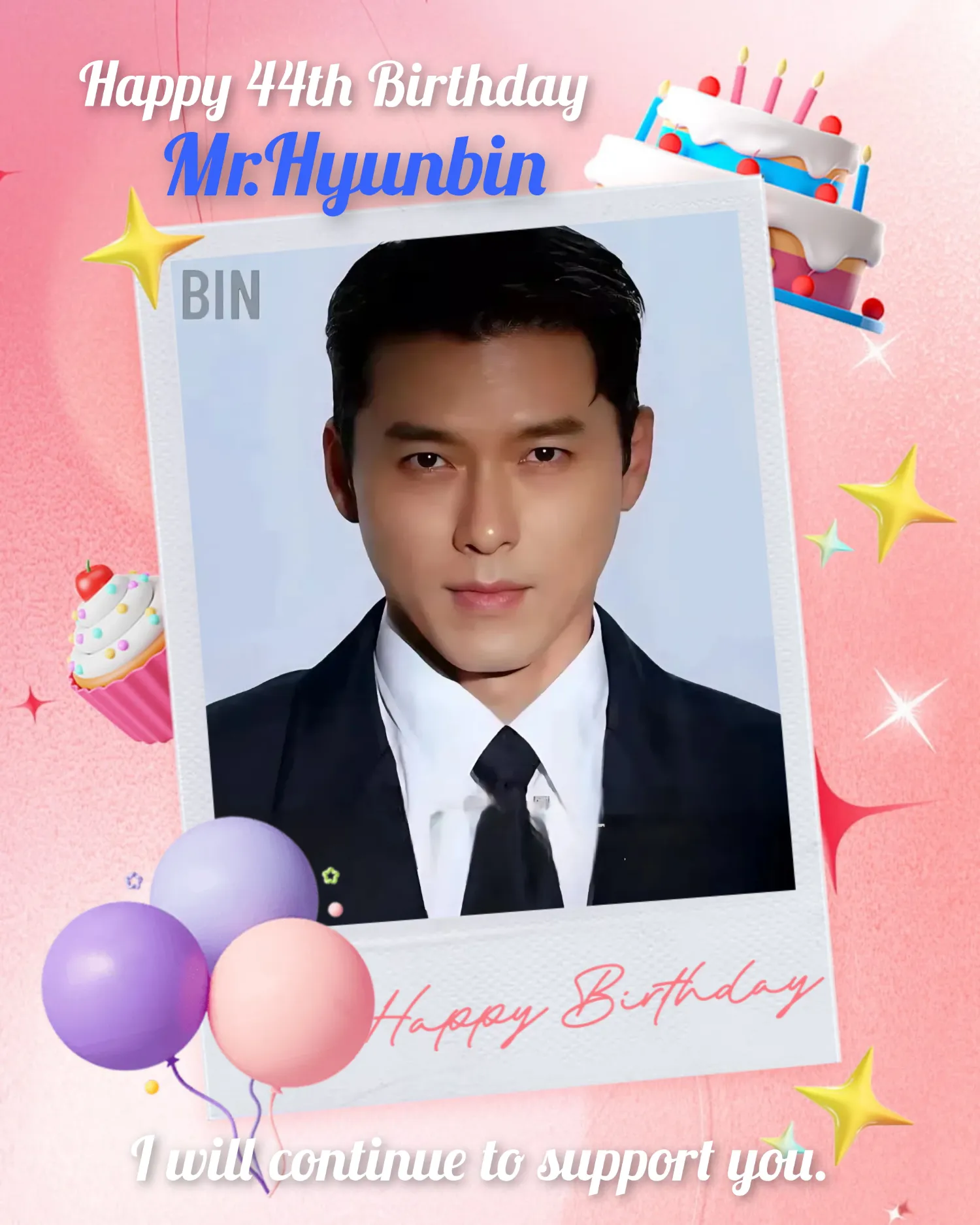 Cuplikan di balik layar dari Hyun Bin