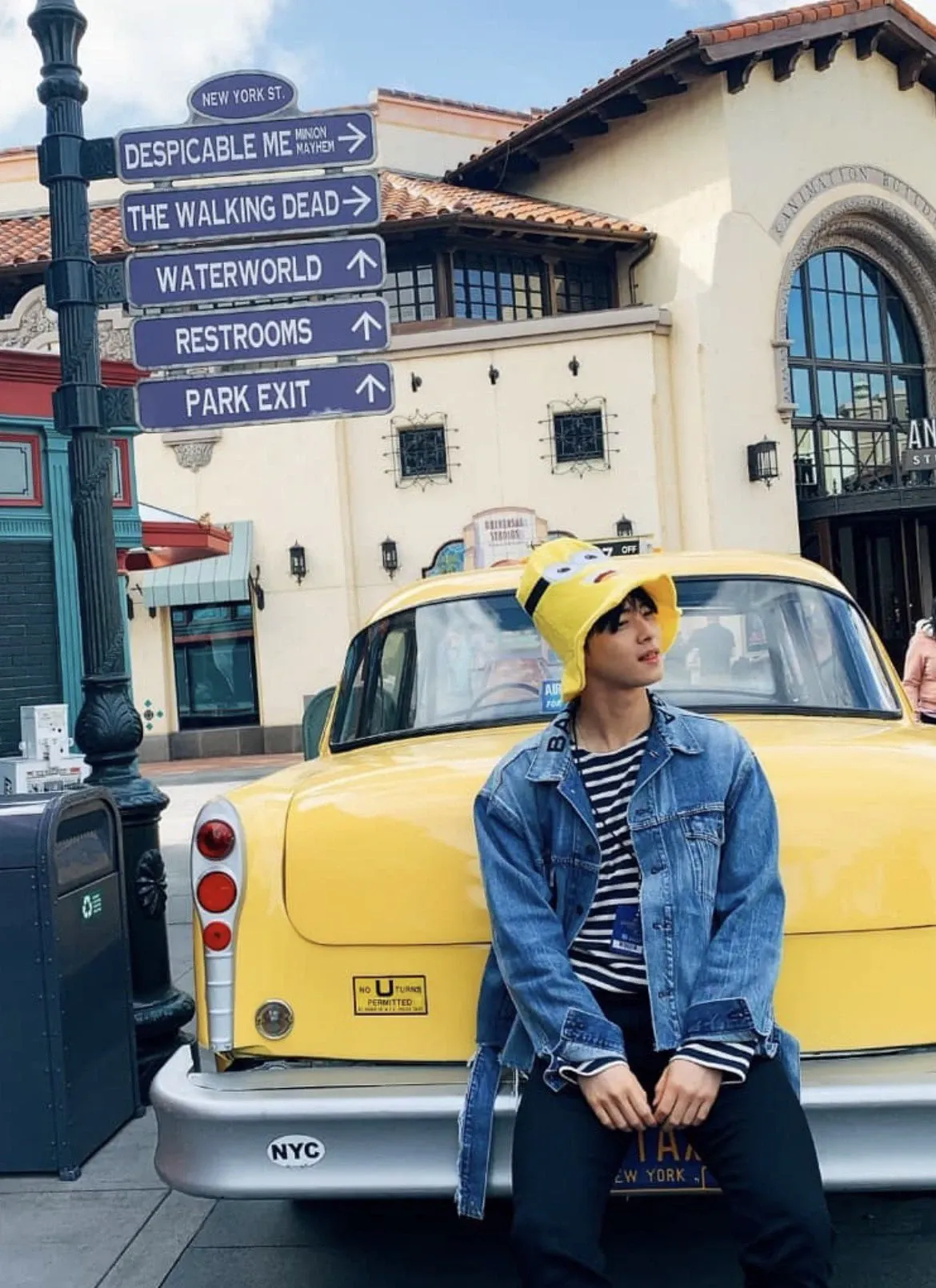 粉丝拍下的车银优瞬间