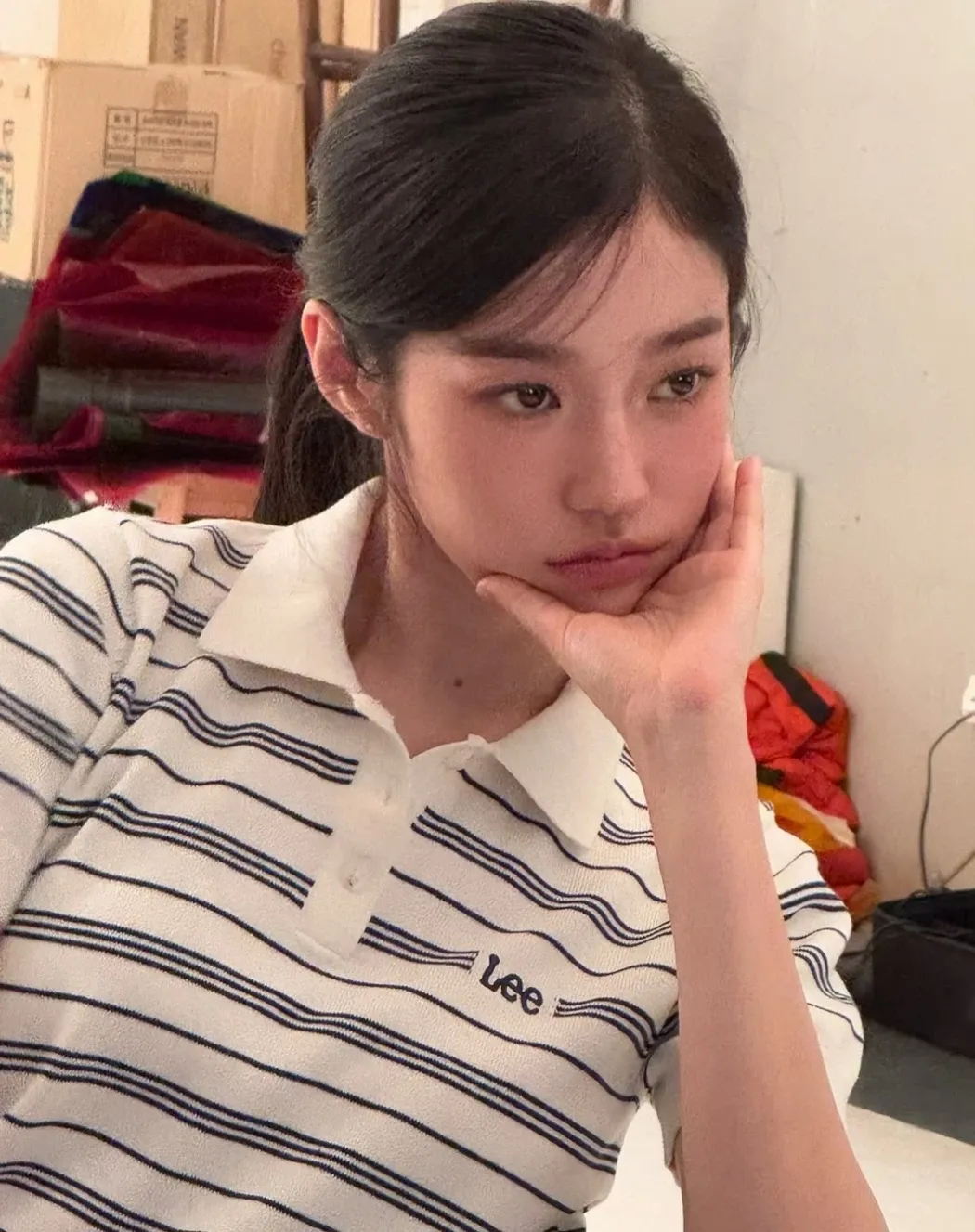 Recent activity shot of Roh Yoonseo