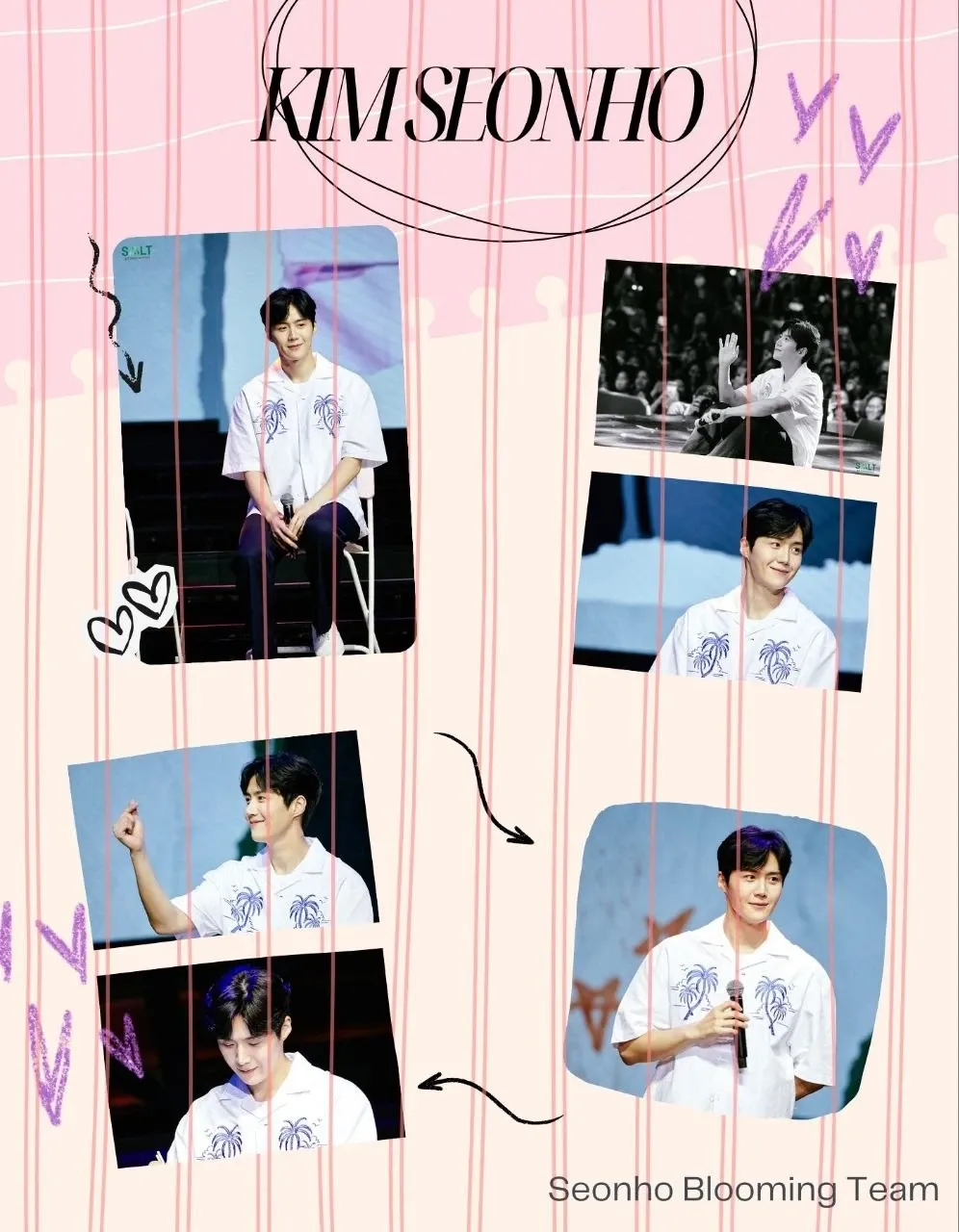 Behind-the-scenes cut of Kim Seonho
