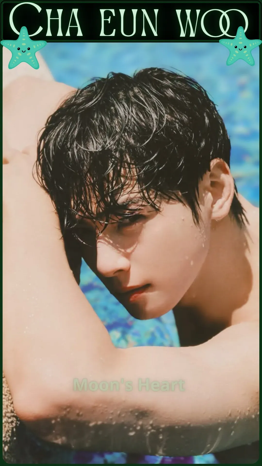 Behind-the-scenes cut of Cha Eunwoo