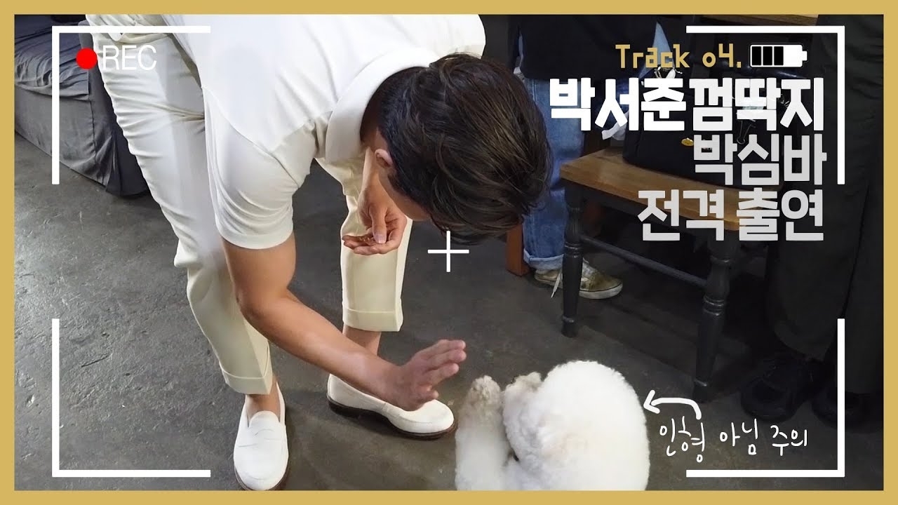 Behind-the-scenes cut of Park Seojoon