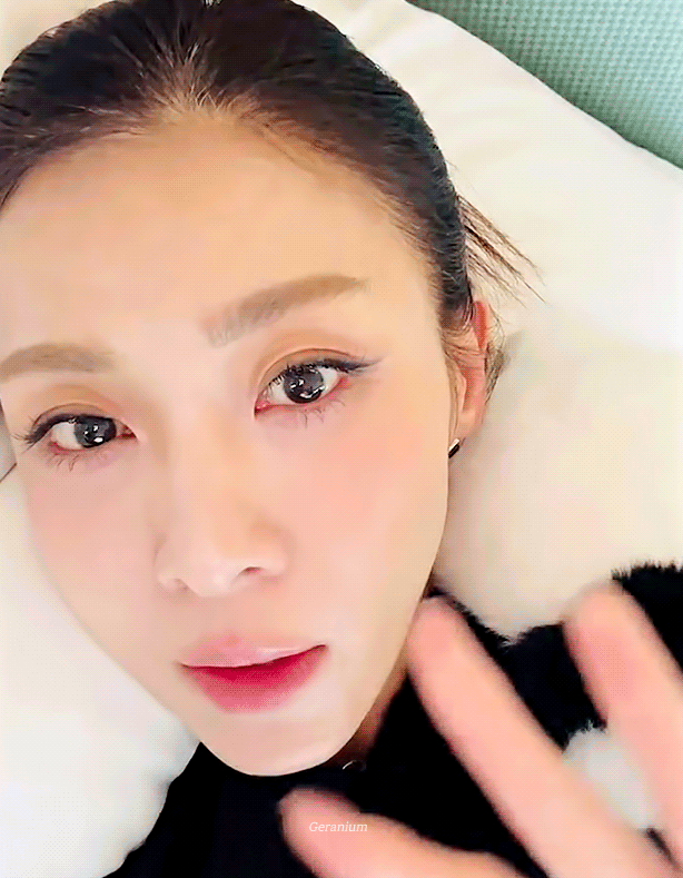 Recent activity shot of Ha Jiwon