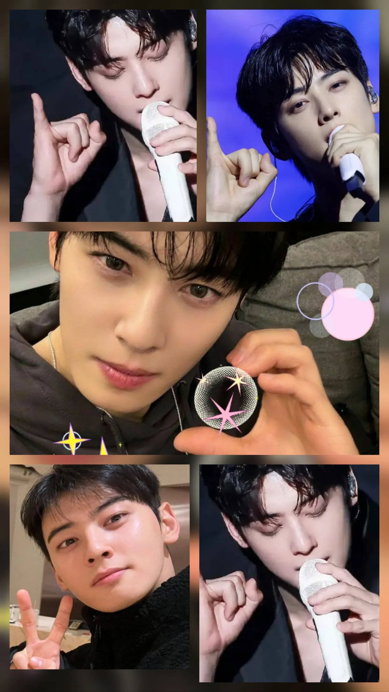 Recent activity shot of Cha Eunwoo