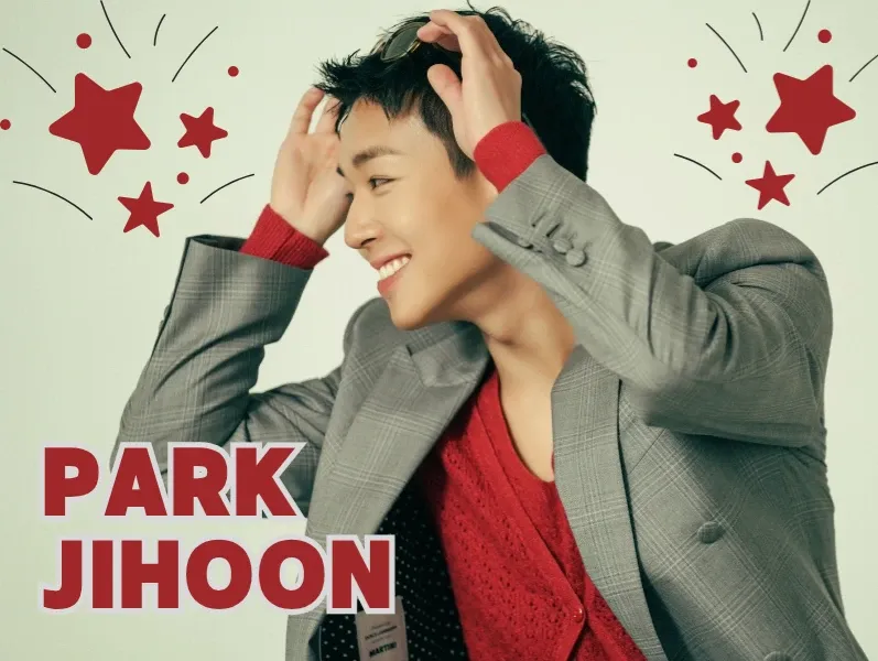 Behind-the-scenes cut of Park Jihoon