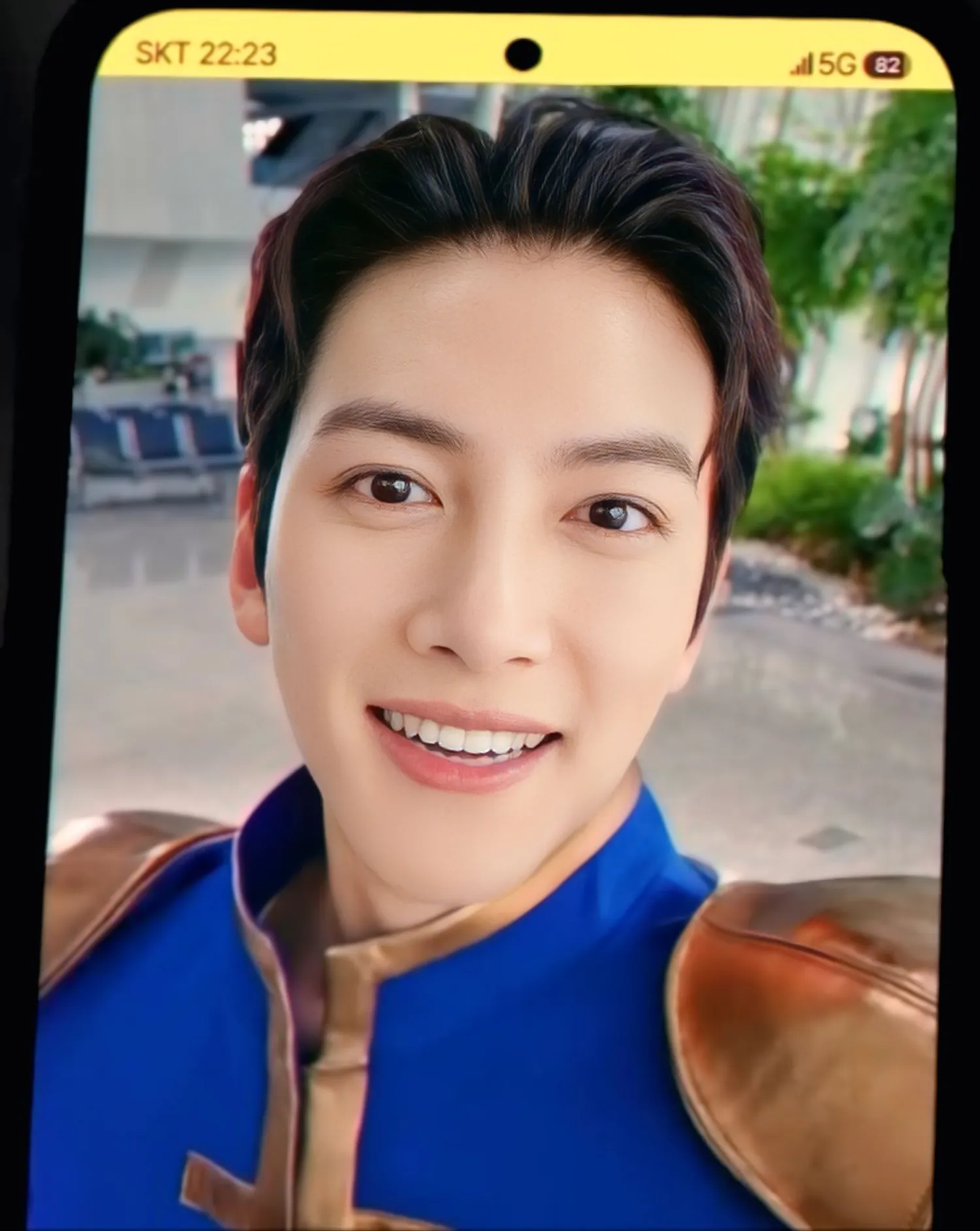 Behind-the-scenes cut of Ji Changwook