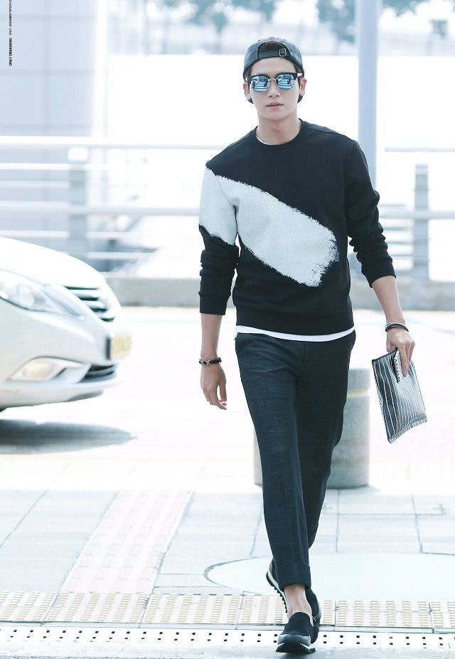 Recent activity shot of Park Hyungsik