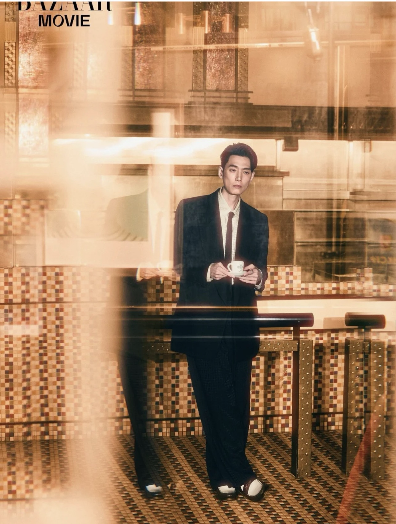 Behind-the-scenes cut of Jung Kyungho