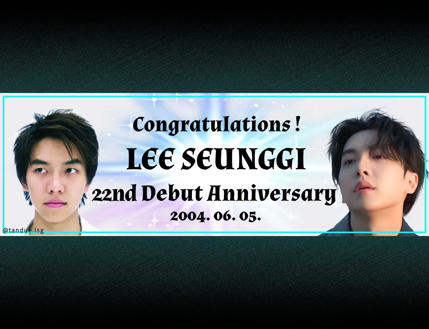 Recent activity shot of Lee Seunggi