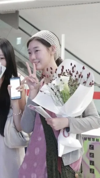 A moment captured by a fan of Han Yeji