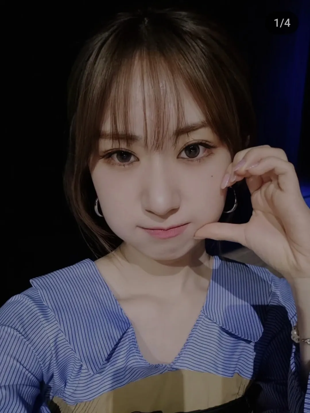 チョン・ユジンのビハインドカット