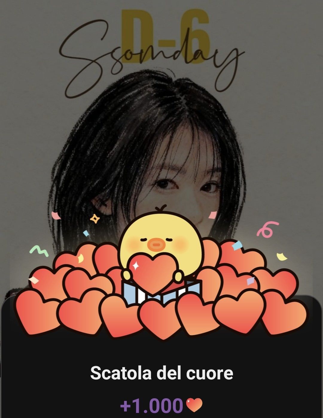 Behind-the-scenes cut of Jung Somin