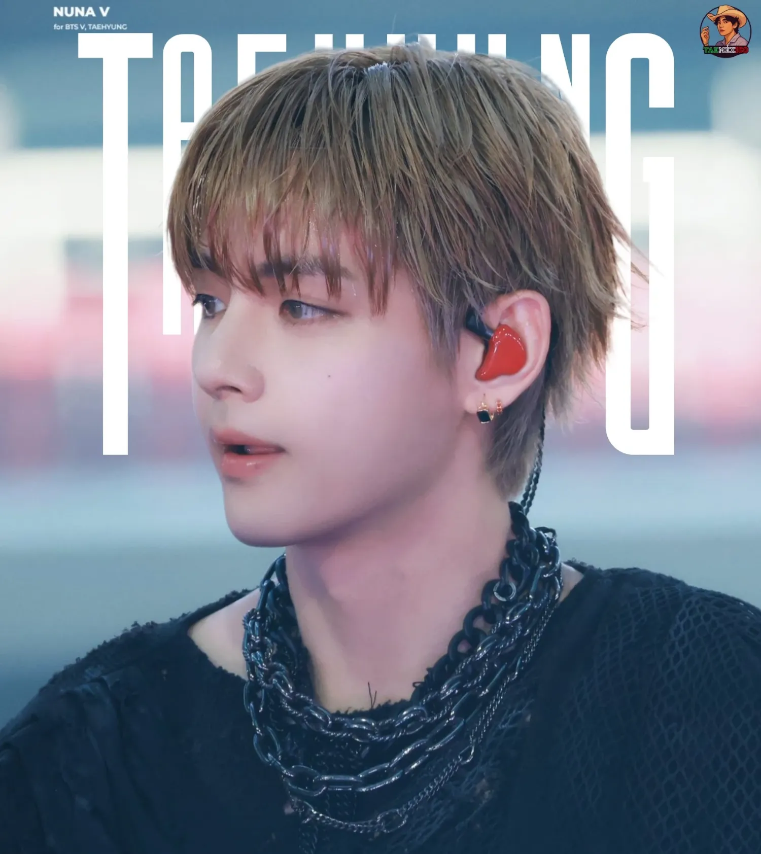 A moment captured by a fan of Kim Taehyung (V)