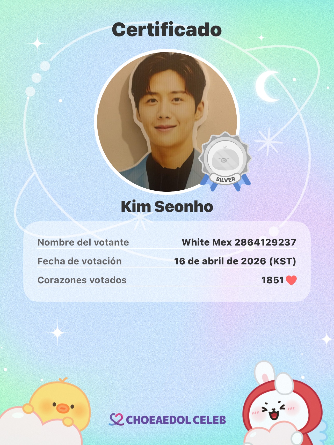 Behind-the-scenes cut of Kim Seonho