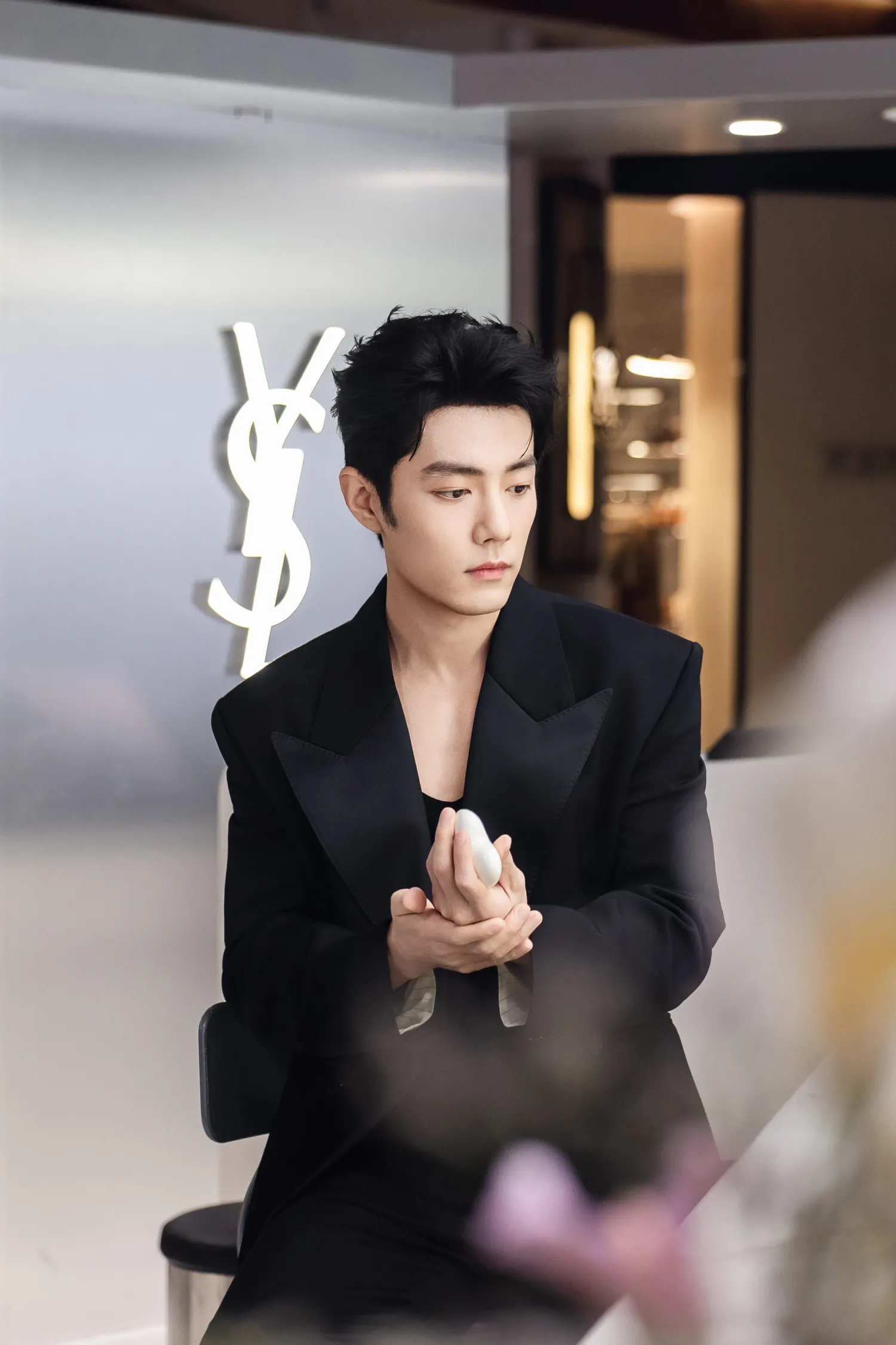 Recent activity shot of Xiao Zhan