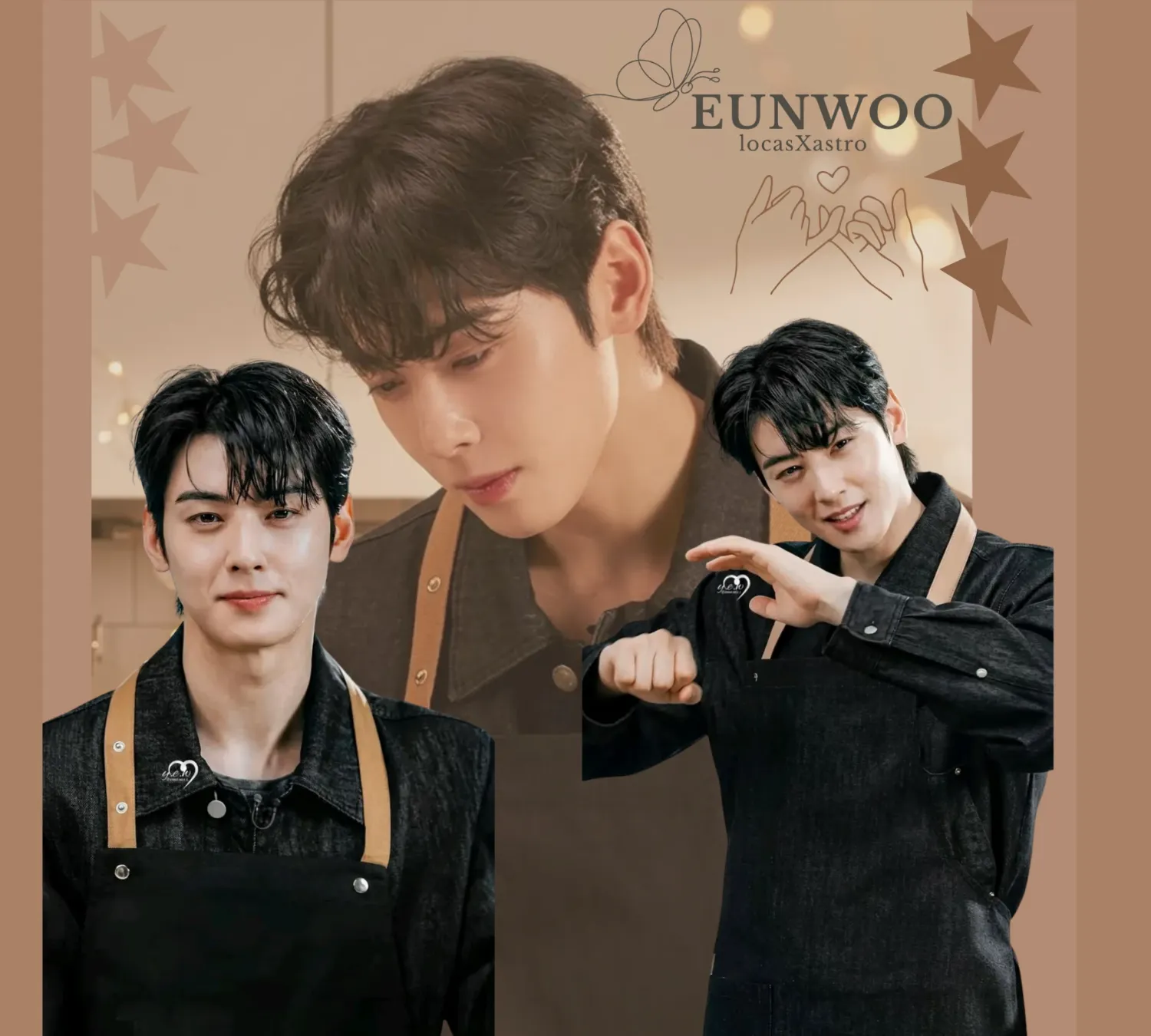 Recent activity shot of Cha Eunwoo