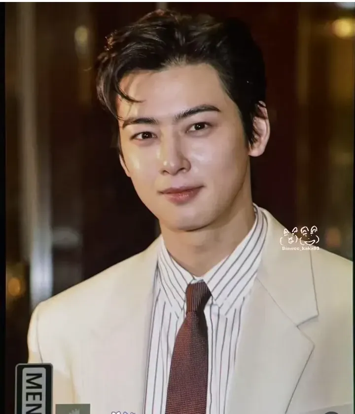 A moment captured by a fan of Cha Eunwoo