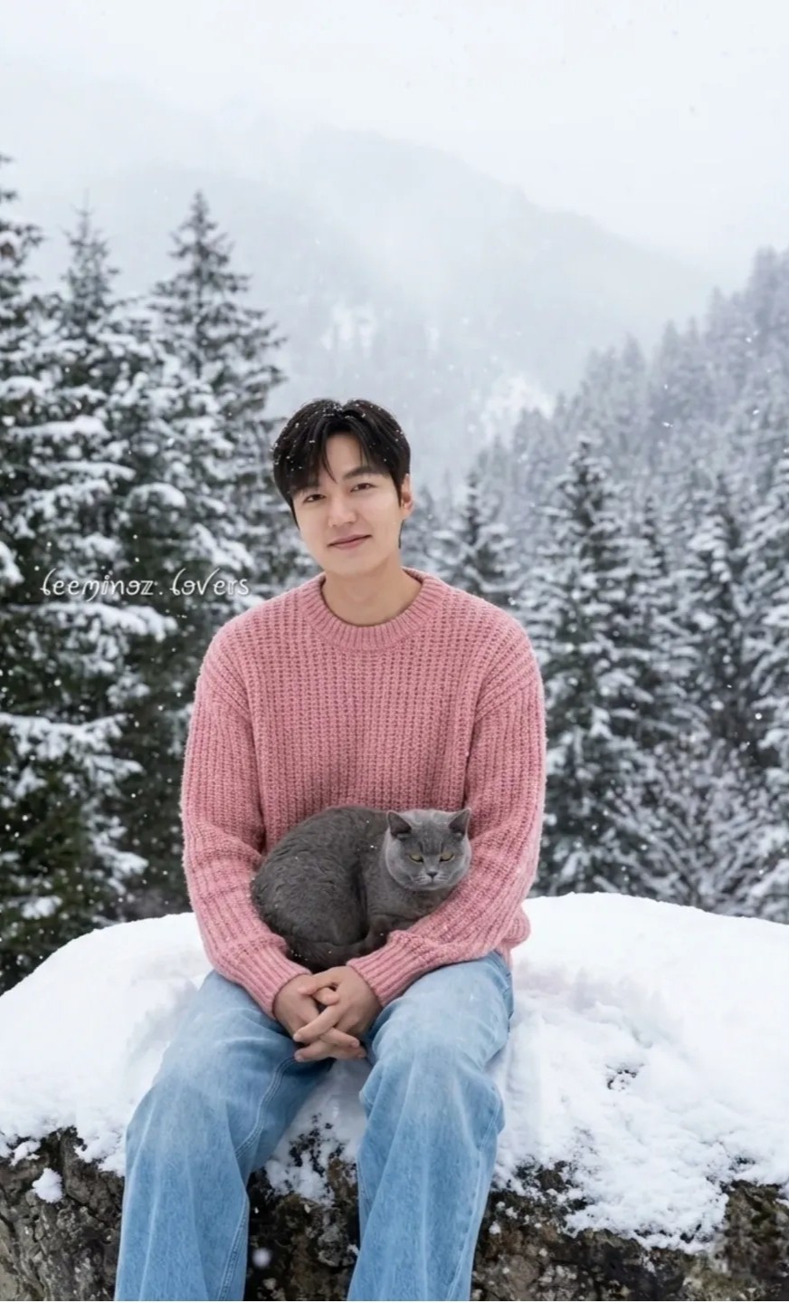 粉丝拍下的李敏镐瞬间