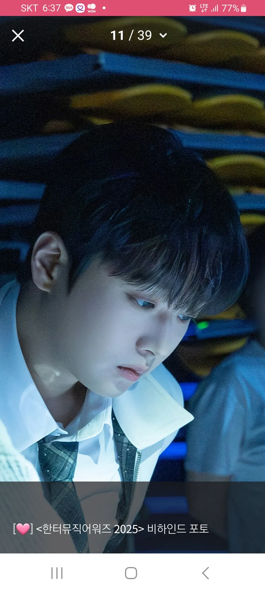 Momen yang diabadikan oleh penggemar Lee Chanwon