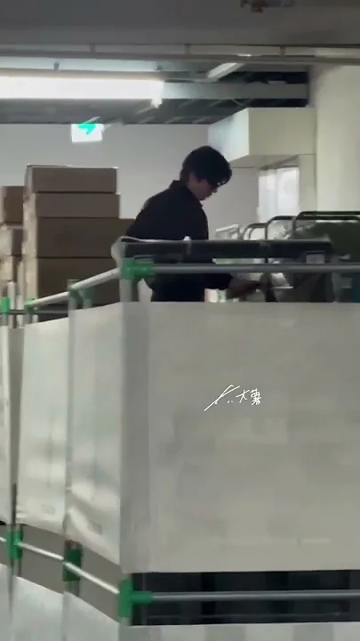 Momen yang diabadikan oleh penggemar Lee Minho